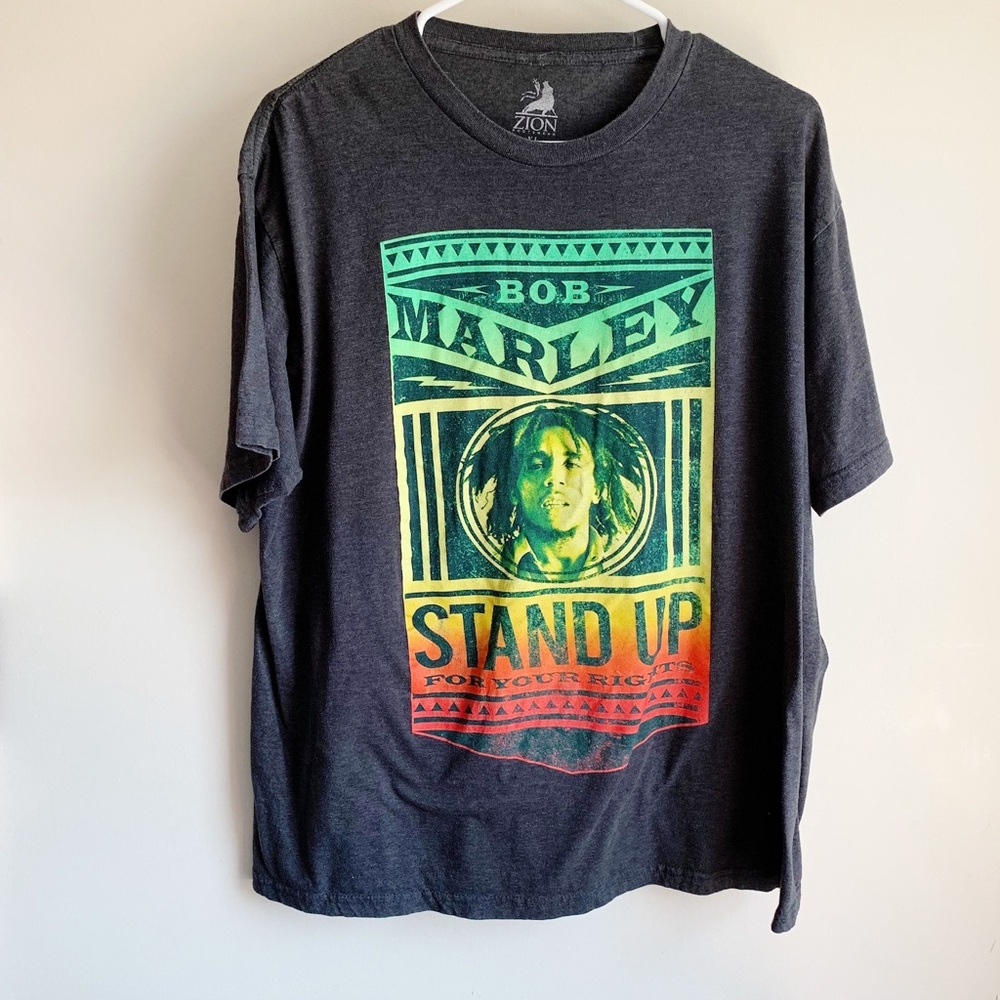Zion Rootswear Bob Marley Stand Up For Your Rights - Picture 1 of 3